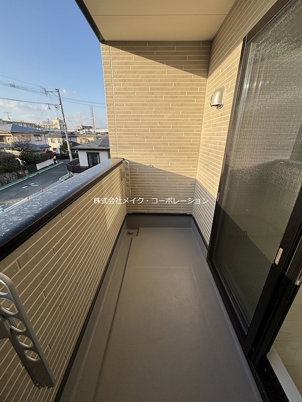 Miaouble ベランダ