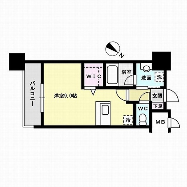 エンクレストベイサイド通り 間取り
