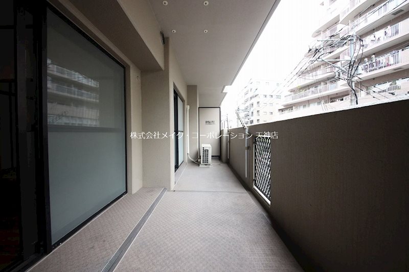 エクレール平尾 ベランダ