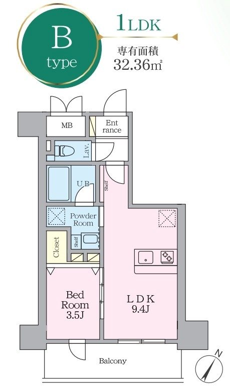 Pavana Jionne寺町通り 間取り