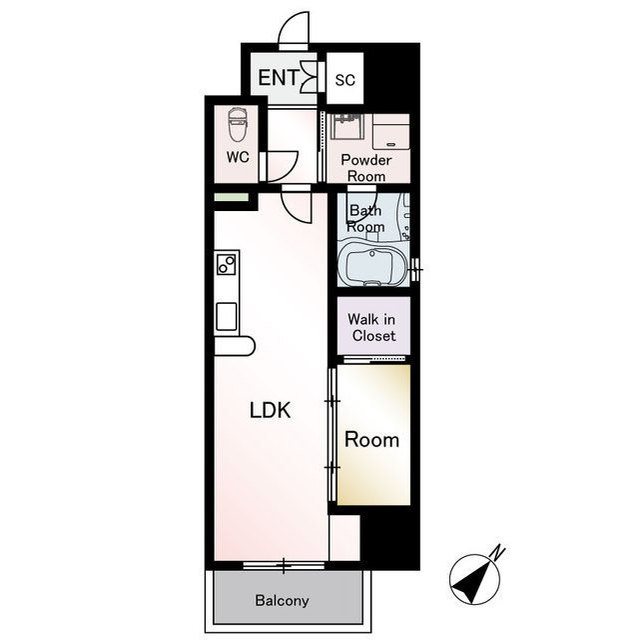 サニークレスト山王公園 間取り