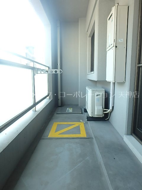 リバティシティ天神  ベランダ