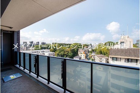 ブランシエラ赤坂はなみずき通り ベランダ