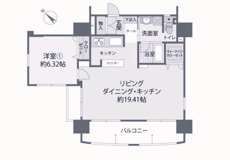 クレアランドマーク  間取り