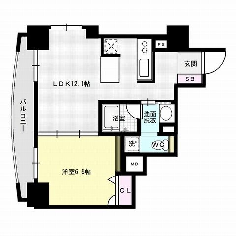 クレアランドマーク 間取り