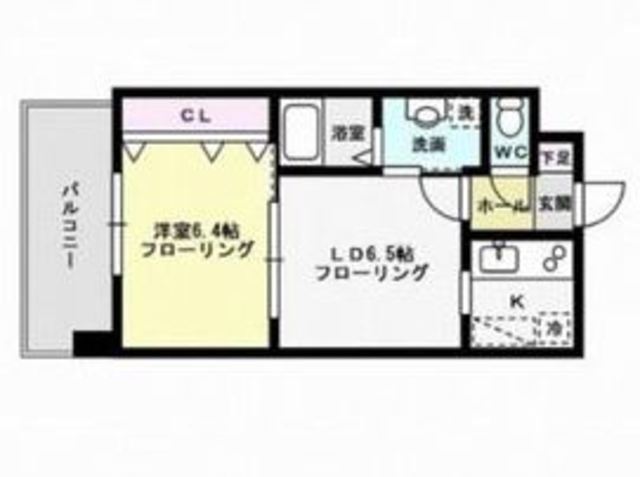 レジディア天神 間取り