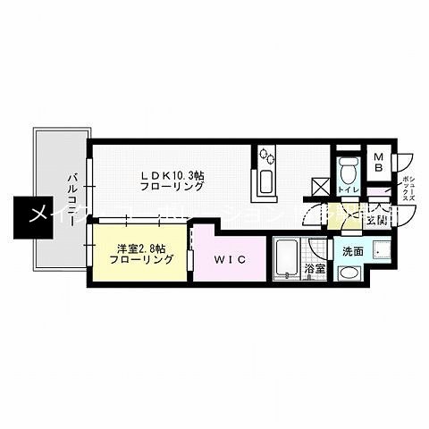 ブラン・スタイル博多 間取り