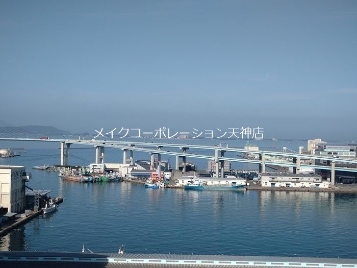 インプレスト天神オークタワー  ベランダ