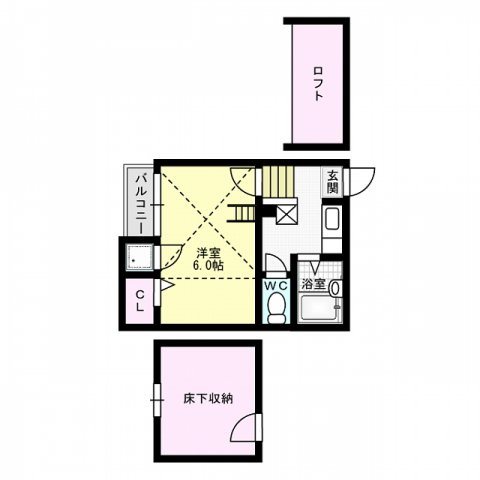 コンフォートベネフィス次郎丸駅前 間取り