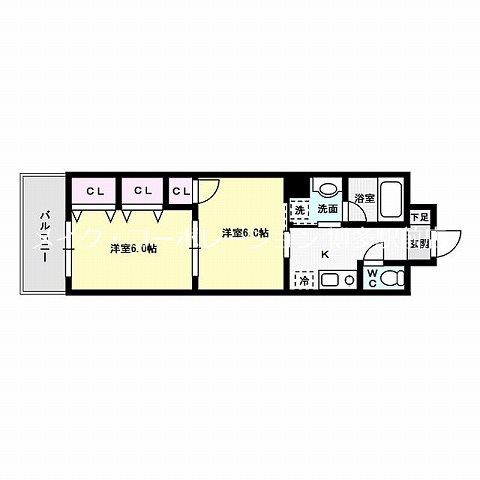 メゾンドサウスワン 間取り