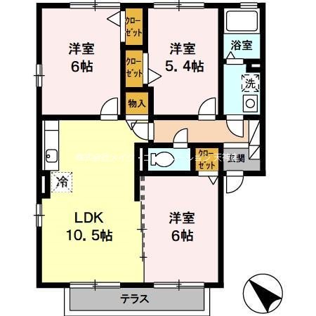 レジデンス　イーグル 間取り