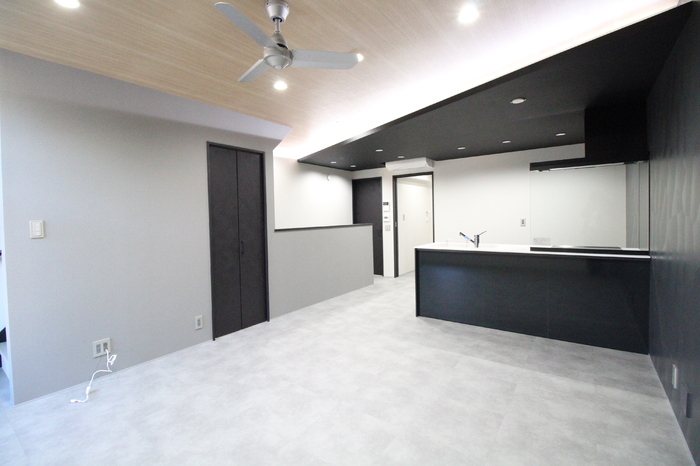 ガレージハウスM リビング