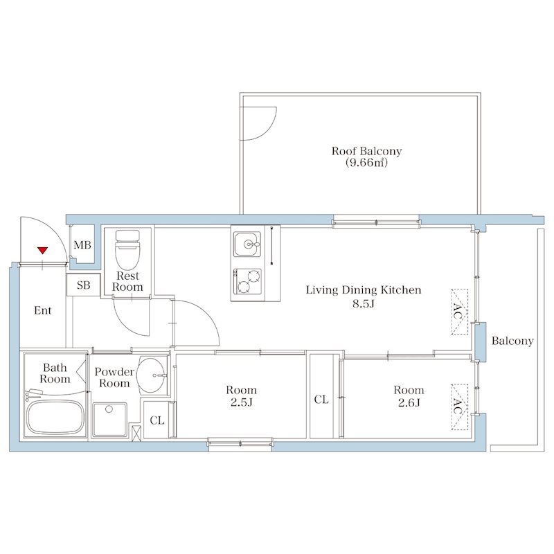 リアンプレミアムレジデンス平和 間取り