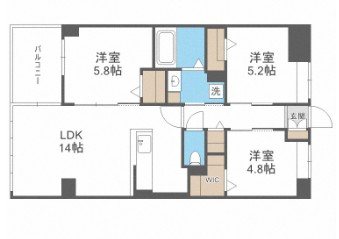 ＡＰエルテージ地行   間取り