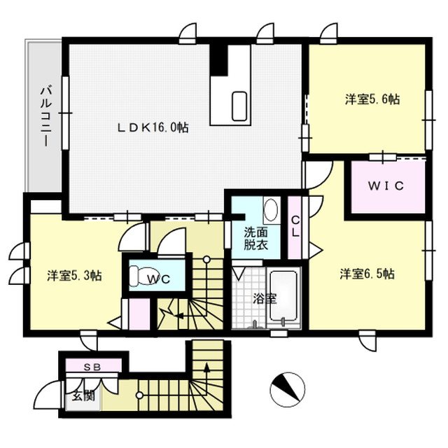 TOMOハイツ 201号室 間取り