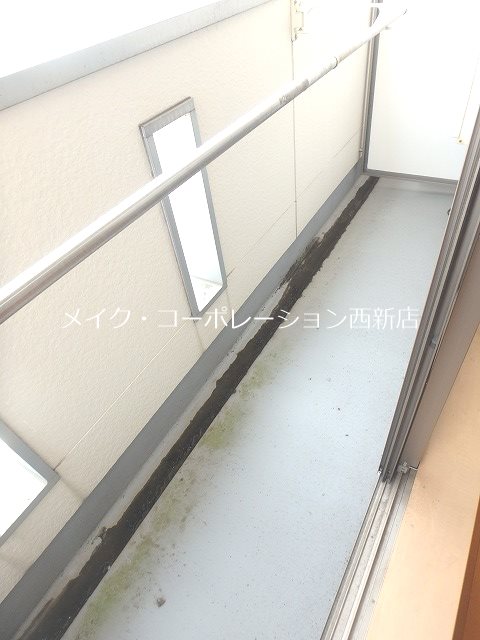 プレスト福大前D棟 ベランダ