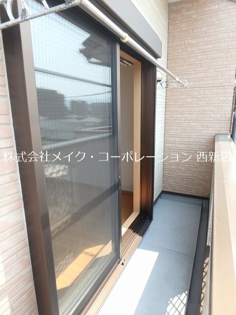 ハッピーヒルズＡ ベランダ