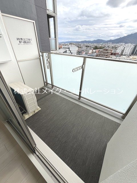 MELDIA Clarest西新南 ベランダ