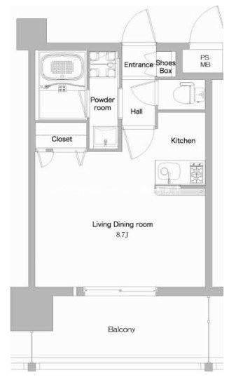 エンクレストNEO博多駅南 間取り