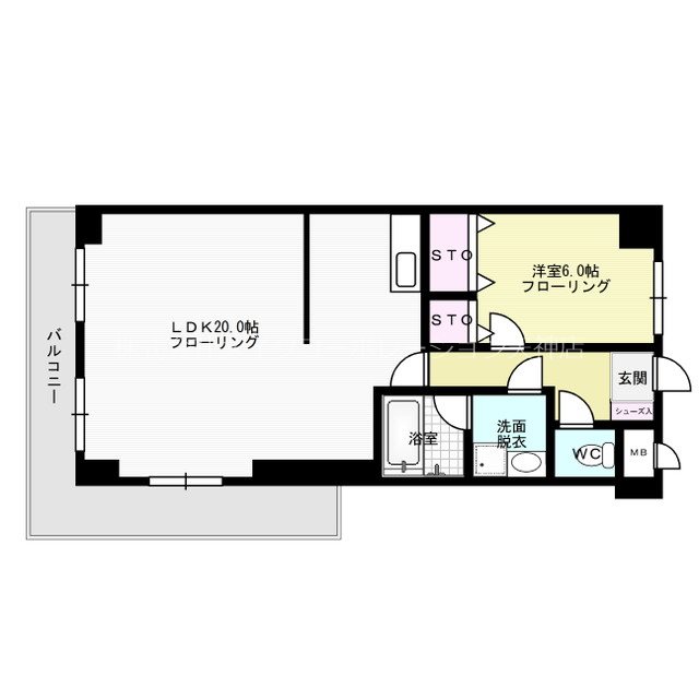 アーバンビラ大名 間取り
