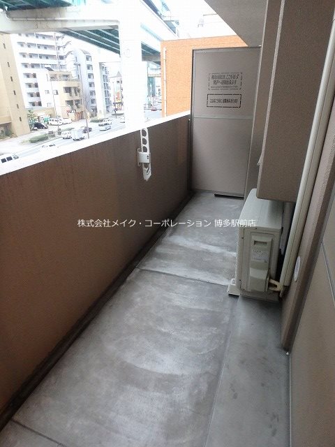 クリムゾン博多Ⅱ ベランダ