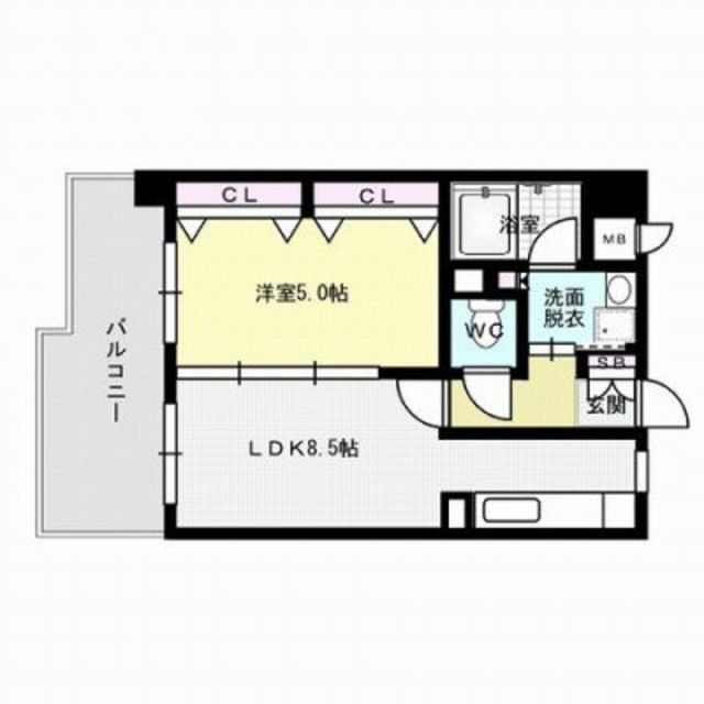 カマラード吉塚  間取り