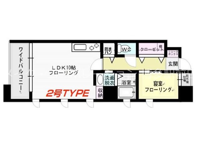 ラフォート平尾 間取り