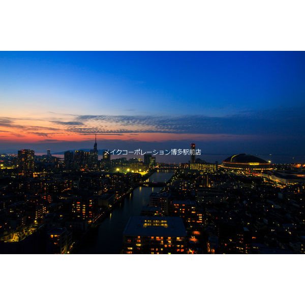 同物件別部屋引用・現状優先です♪ ラクレイス西新レジデンシャルタワー ベランダ