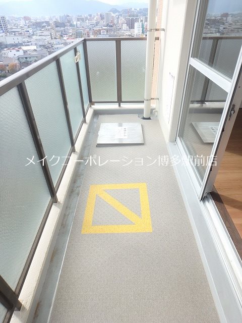 パロス美野島  ベランダ