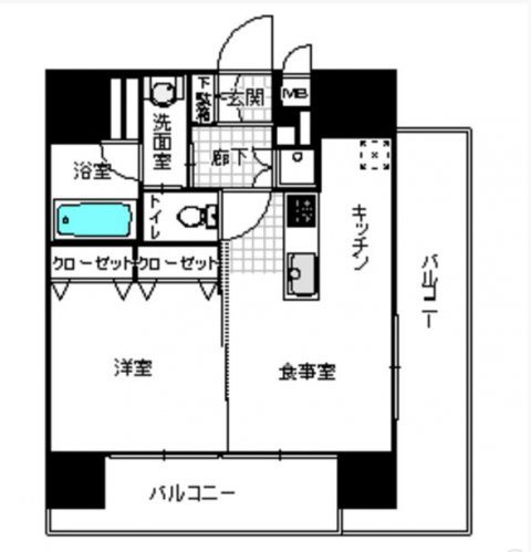 プライムアーバン博多  間取り