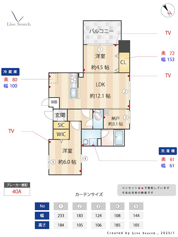 MODERN ASPIRATION平尾駅前 間取り