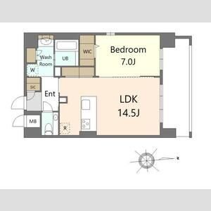 S-RESIDENCE大手門awesome  間取り