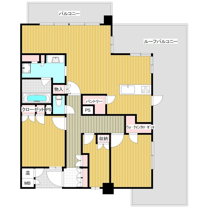 グランドオーク室見 間取り