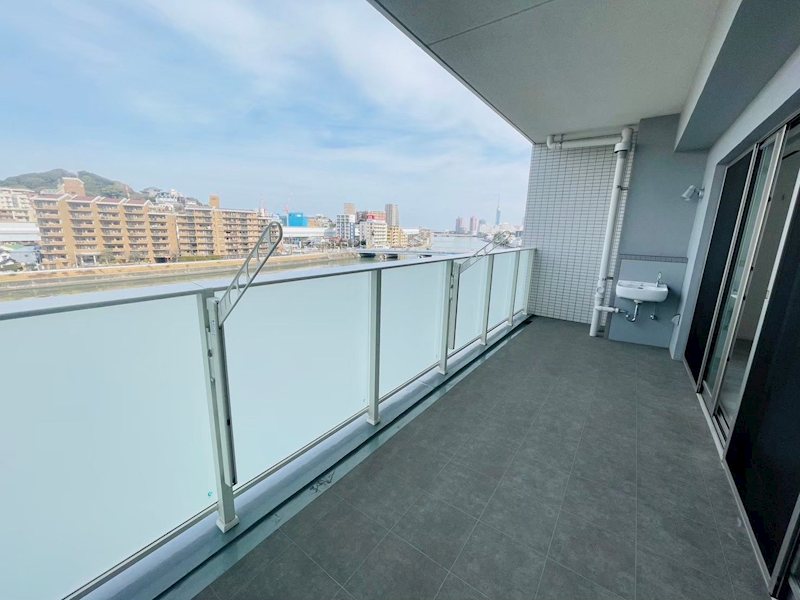 グランドオーク室見 ベランダ