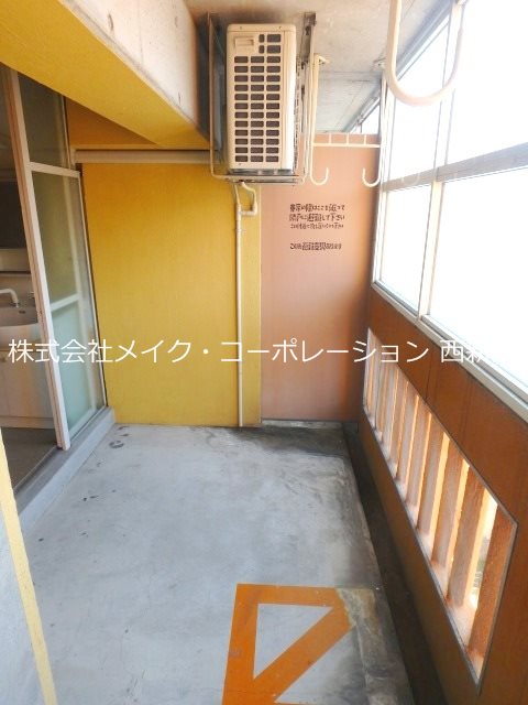 アミューゼエヴァ ベランダ