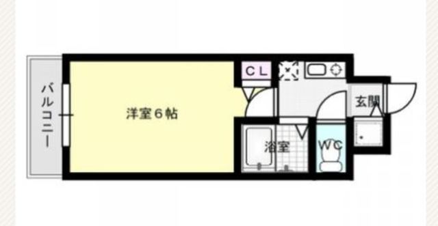アンジェラス西新Ⅱ 間取り