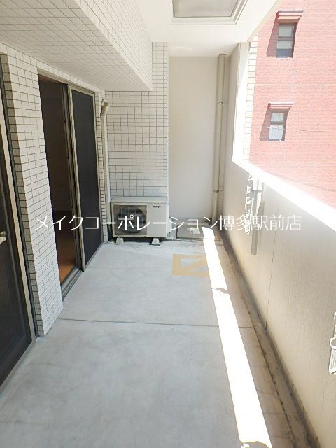 ※入居中の為別部屋写真使用現状優先 ヘスティア大濠 ベランダ