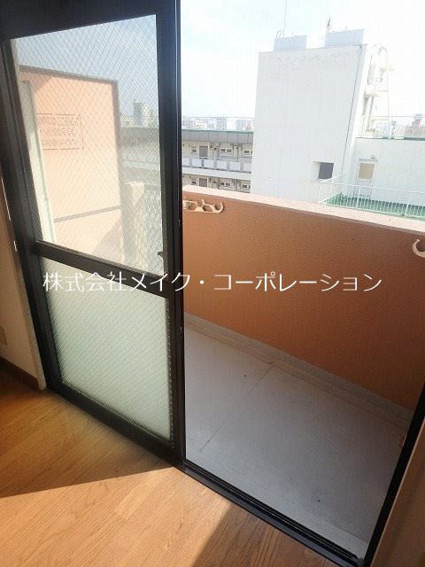 オリオンハイム西新～ネット無料～  ベランダ