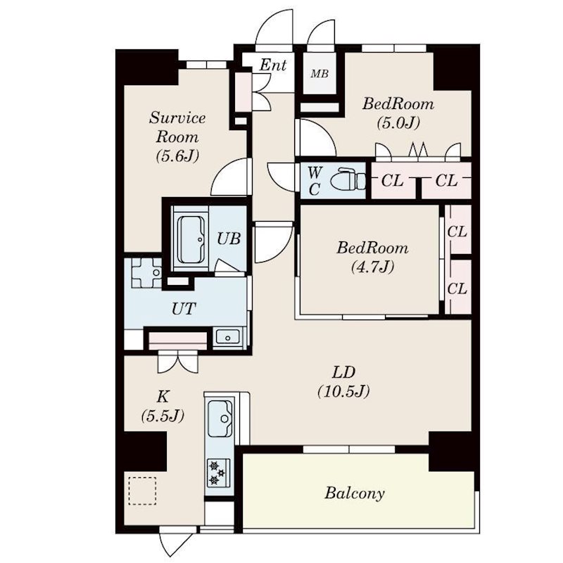 S-RESIDENCE伊都Attirant 間取り
