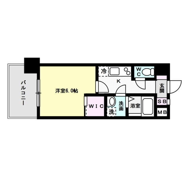 サヴォイ博多スーペリア 間取り