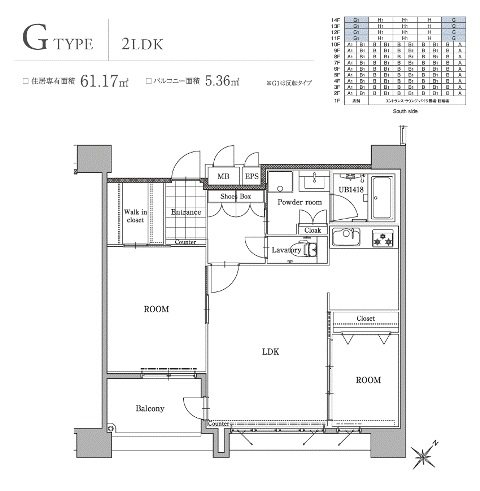 エンクレストベイサイド通り 間取り
