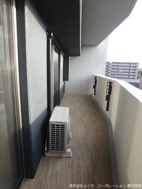 写真は同型タイプ Quintet Minami Fukuoka ベランダ