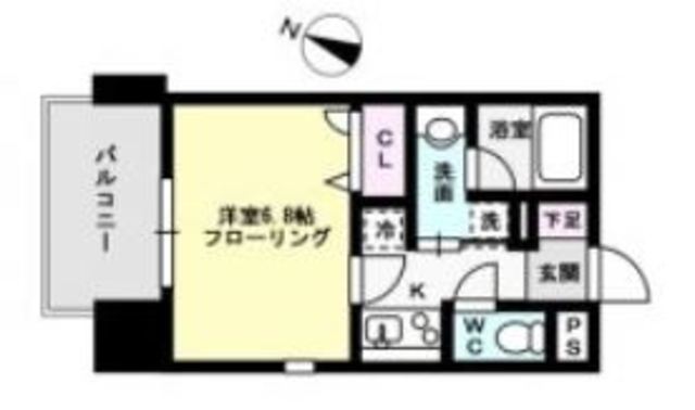 エンクレスト博多ＭＡＴＥ 間取り