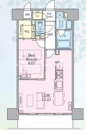 インシグニア渡辺通 間取り
