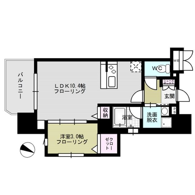 アクタス薬院テラス 間取り