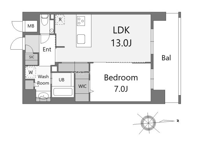 S-RESIDENCE大手門awesome 間取り