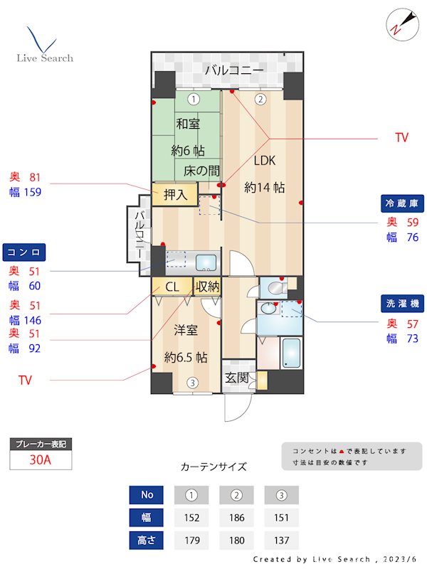 プロスペリテ川上 間取り