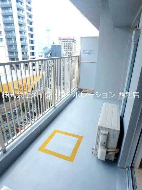 レジディア西新【Kタイプ】 ベランダ