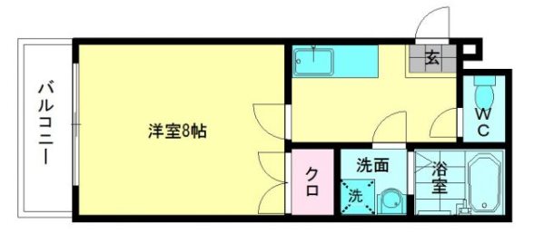 リブレア博多駅A棟 間取り
