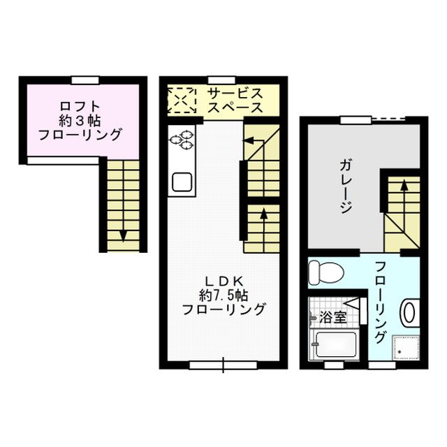 エルモスドームサイド 間取り
